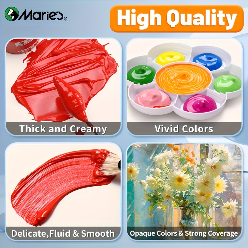 Gouache Paint Set 36 Colors 12 - Gouache Paint Set review and price