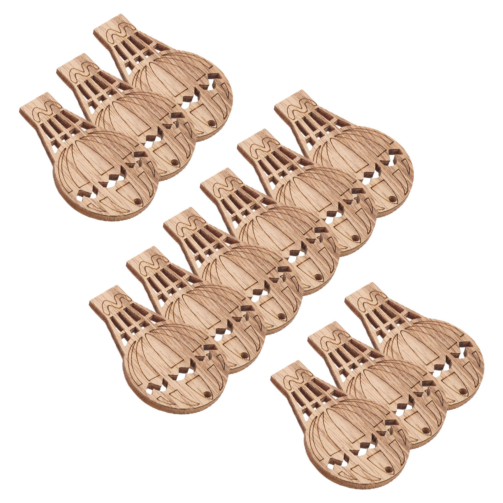10Pcs Wooden Hot Air Balloon W - Art And Craft For Nursery review and price