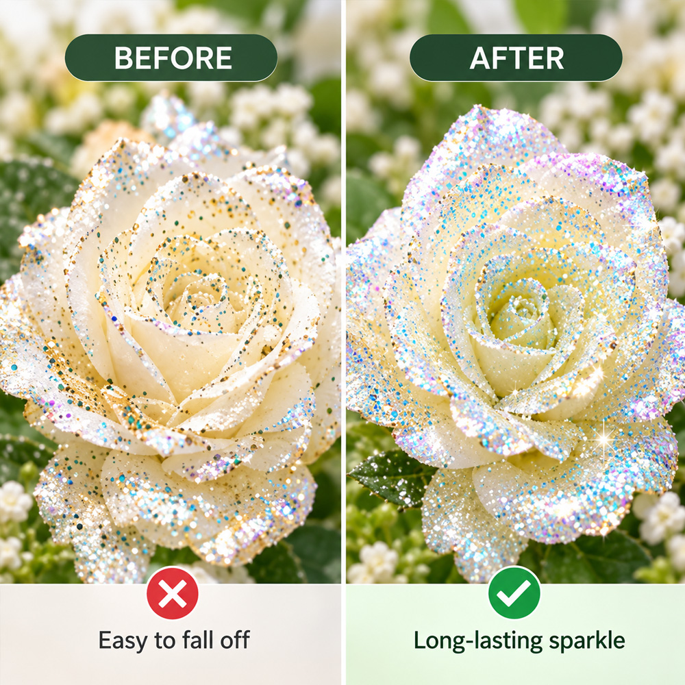 Floral Glitter Spray Kit with  - Art Craft Kit review and price