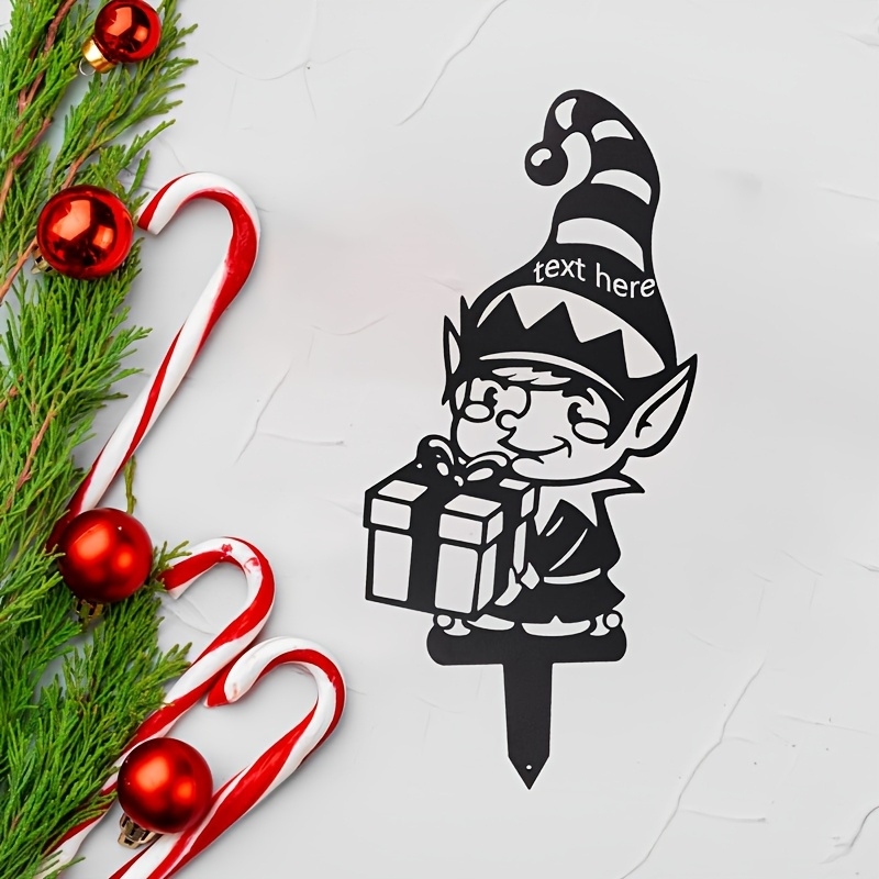 CIFBUY Christmas Elf Metal Wal - Art Craft Bar review and price